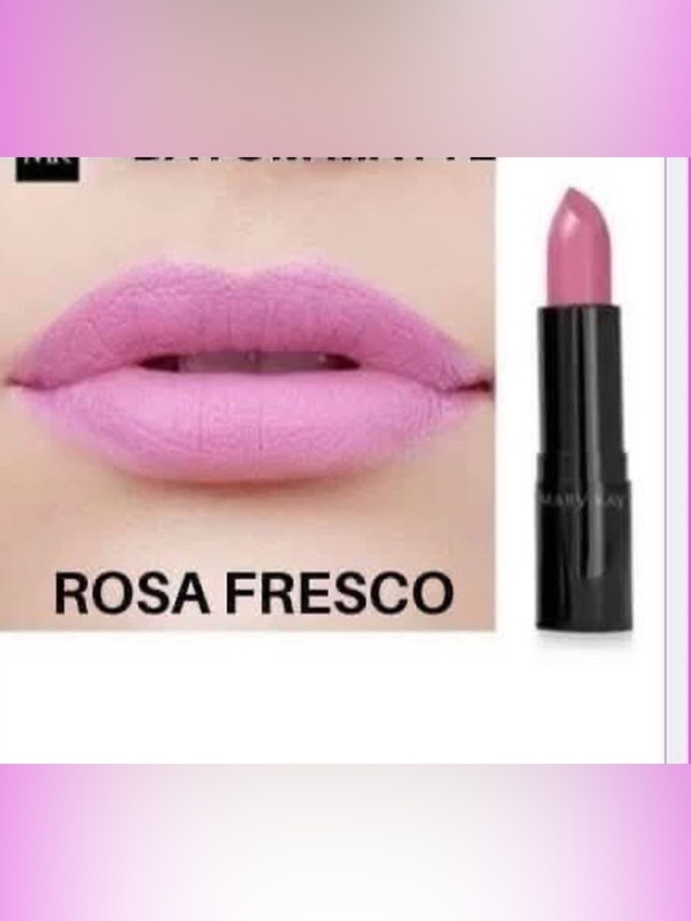 Rosa Fresco Pink Matte Lipstick - Women Makeup